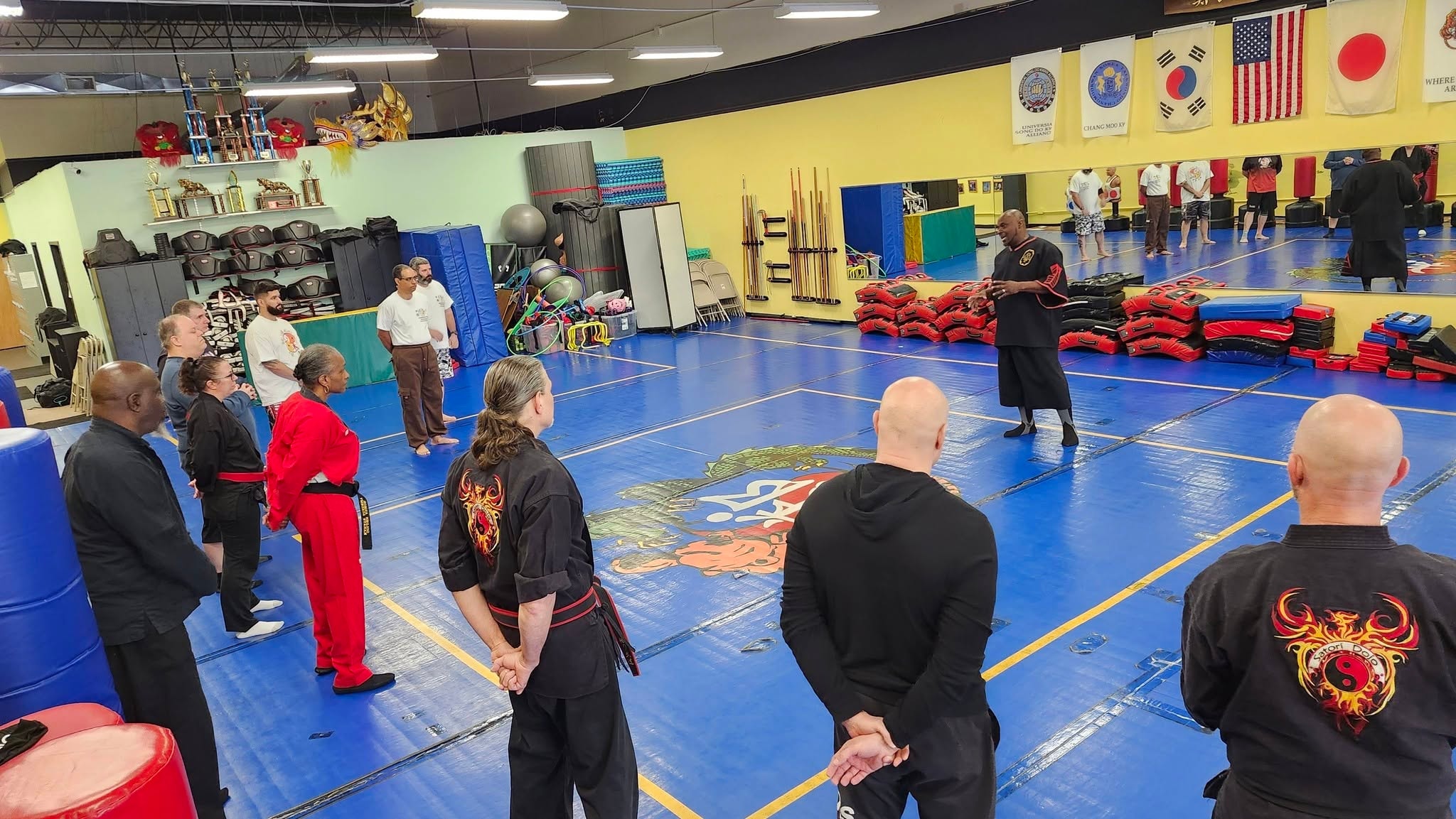 Instructor seminar demonstration